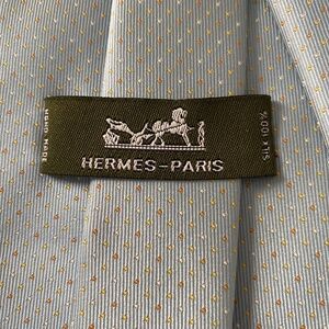 Hermes Blue Necktie